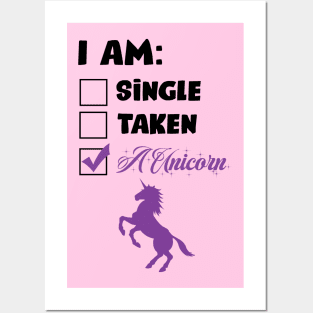 I am a Unicorn Posters and Art